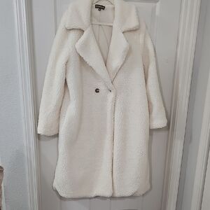 Luxurious Cream Teddy Jacket